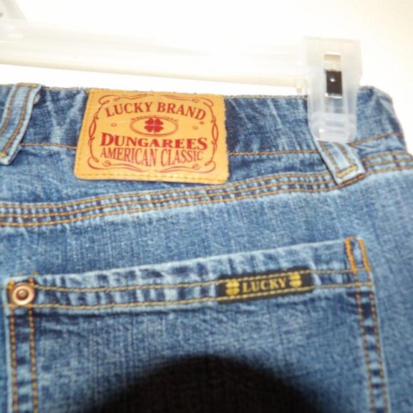 Lucky Brand " Progressive Crop " 100% Cotton Jeans Sz 8/29 - Picture 3 of 7